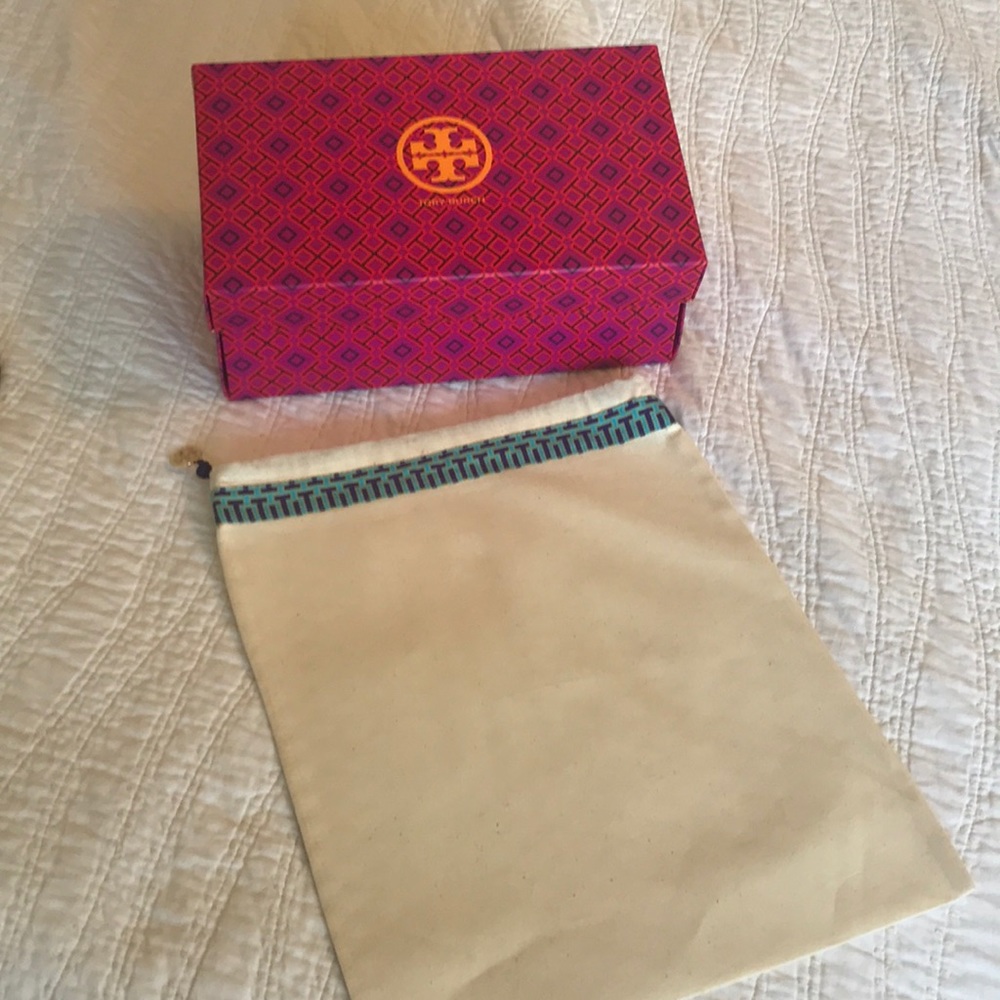 Tory Burch shoe box and bag